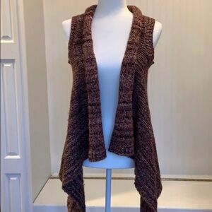 Anthropologie Sleeping on Snow Chunky Sweater Vest